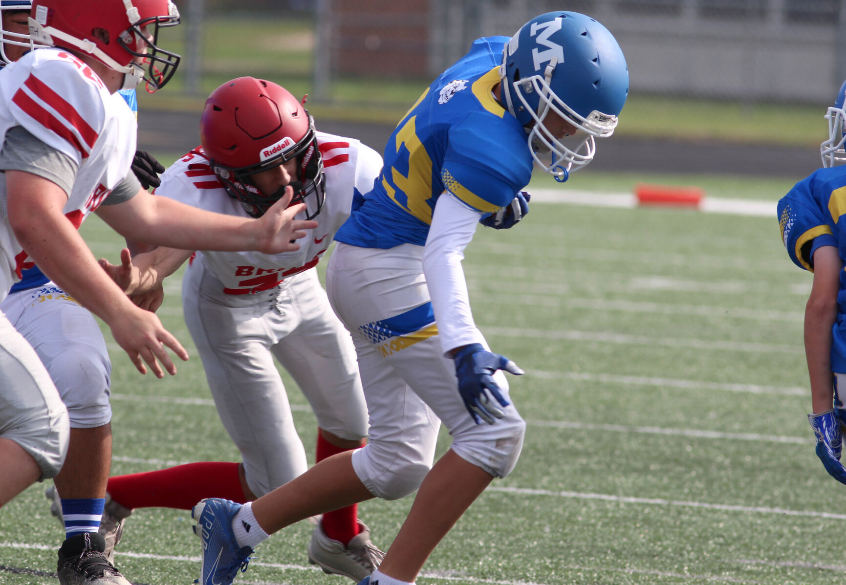 Bruce at McDonell football 9-17-22